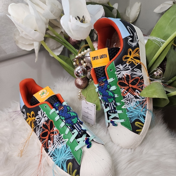 adidas Sean Wotherspoon x Superstar 'Super Earth Mens shoes new - Picture 7 of 12